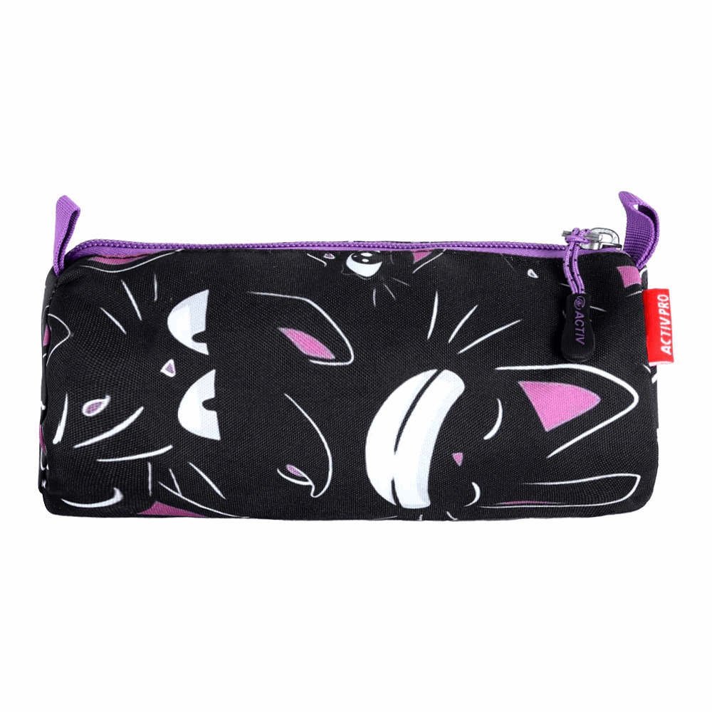 PENCIL CASE Acc/activ/pc24-556400 Activ Unisex Black*fuchsia,ns