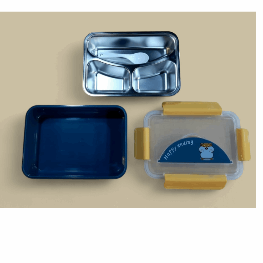 Lunch Box Acc/384 - Unisix Indigo*yellow