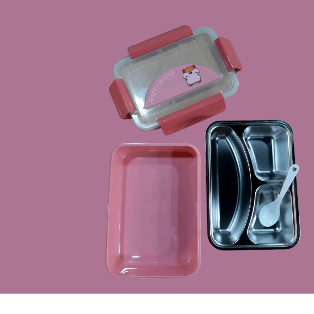 Lunch Box Acc/384 - Unisix Pink