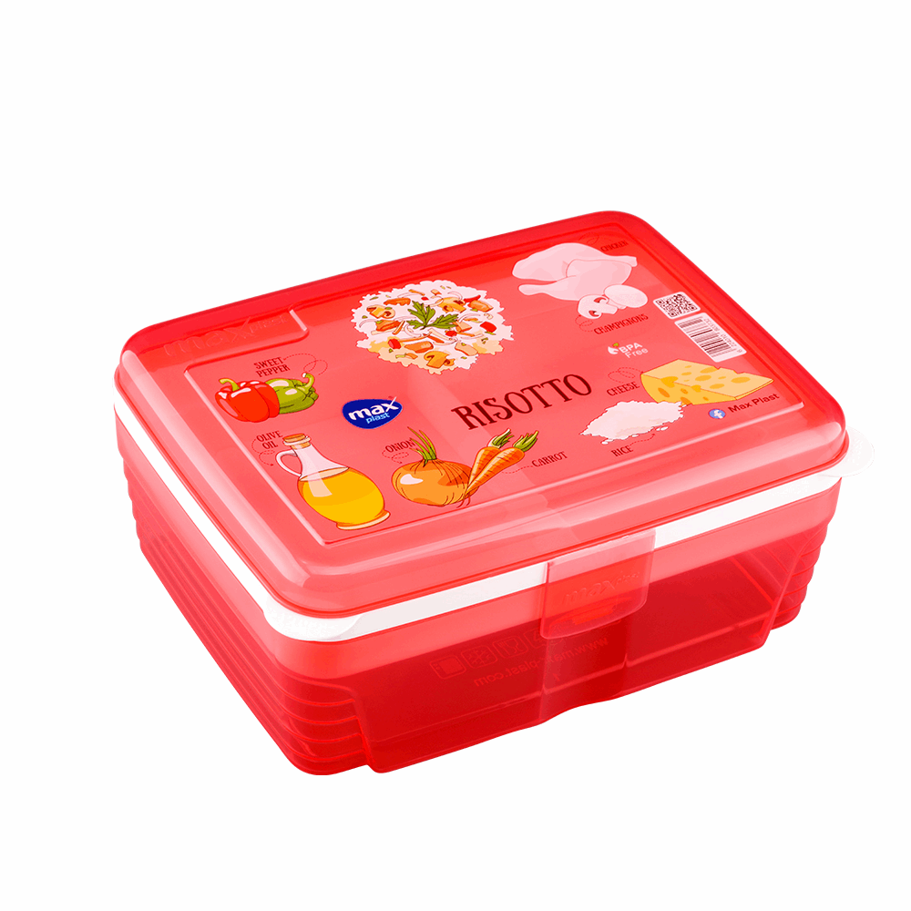 Lunch Box Acc/65 - Unisix Red