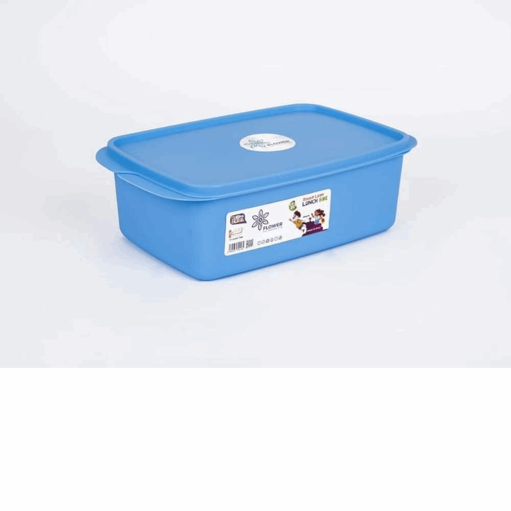 Lunch Box Bts Lunch Box 2 flower Blue